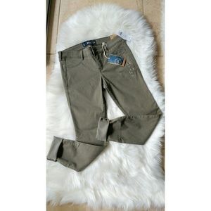 NWT Hollister Jean Legging Olive Size: 5/Reg
